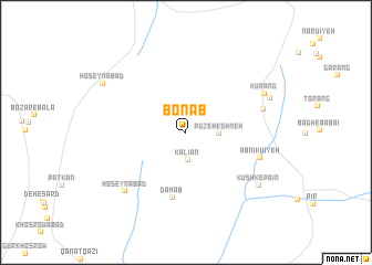 map of Bonāb