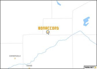 map of Bon Accord