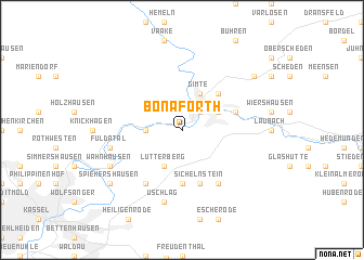 map of Bonaforth