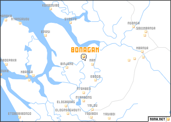 map of Bonagam