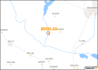 map of Bonaldo