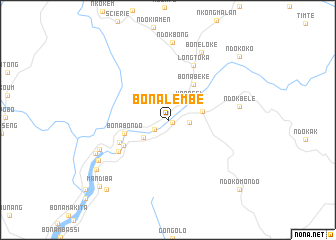 map of Bonalembé