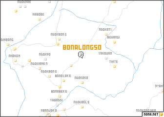 map of Bonalongso