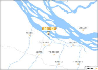 map of Bonama