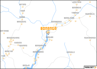 map of Bonanga