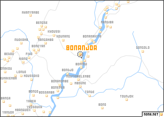 map of Bonanjoa