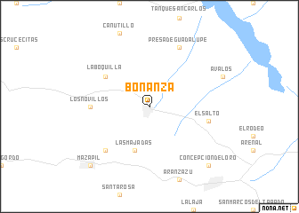 map of Bonanza