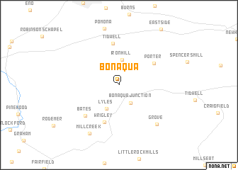 map of Bon Aqua