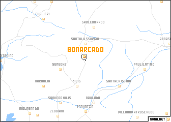 map of Bonarcado