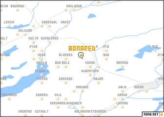 map of Bonared