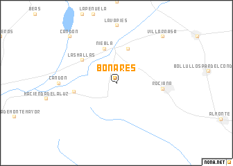 map of Bonares