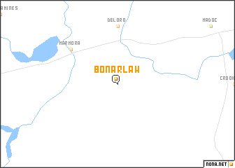 map of Bonarlaw