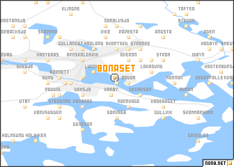 map of Bonäset