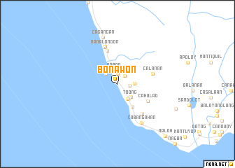 map of Bonawon