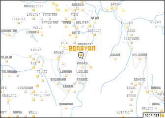 map of Bonayan