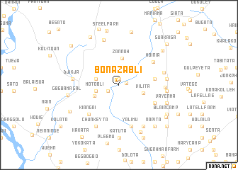 map of Bonazabli