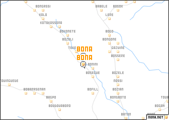 map of Bona