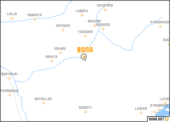 map of Bona