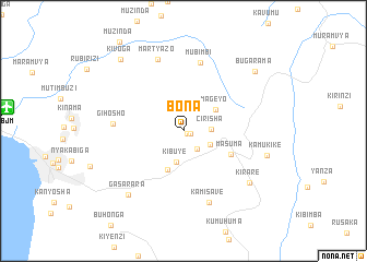 map of Bona