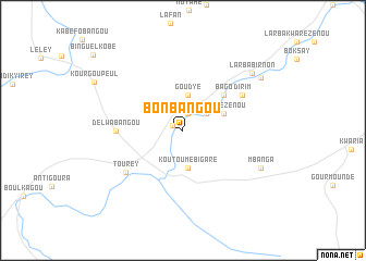 map of Bonbangou