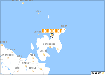 map of Bonbonon