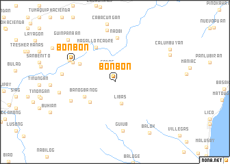 map of Bonbon