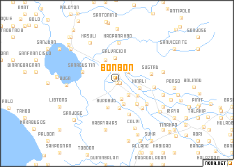 map of Bonbon