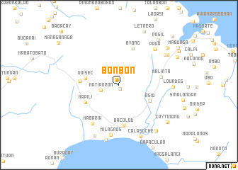 map of Bonbon
