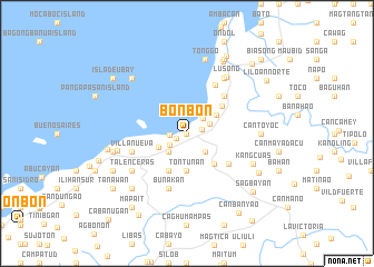 map of Bonbon