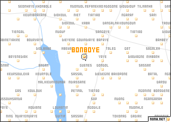 map of Bonboye