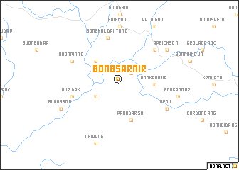 map of Bon B\