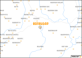 map of Bon Bu Dap