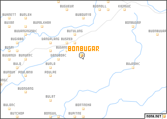map of Bon Bu Gar