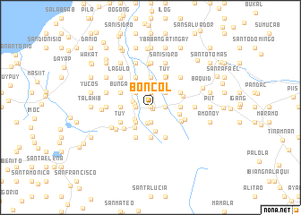 map of Boncol