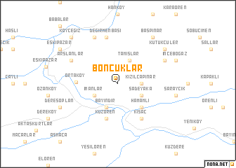 map of Boncuklar