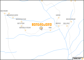 map of Bondadjoro