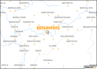 map of Bon Da M\