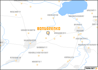 map of Bondarenko