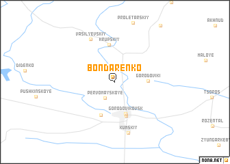 map of Bondarenko