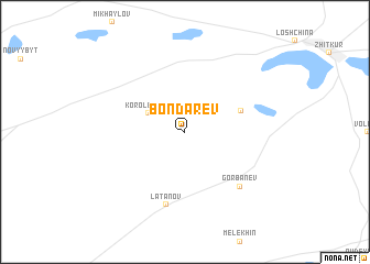 map of Bondarëv