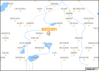 map of Bondari