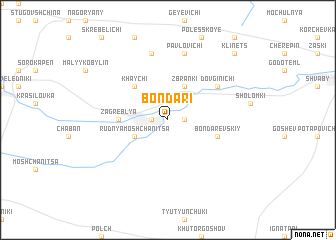 map of Bondari