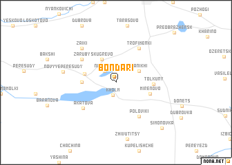 map of Bondari