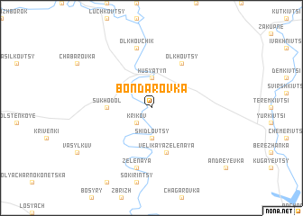 map of Bondarovka