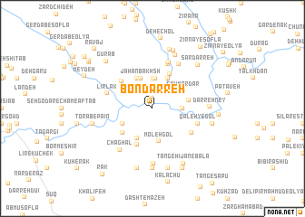 map of Bon Darreh