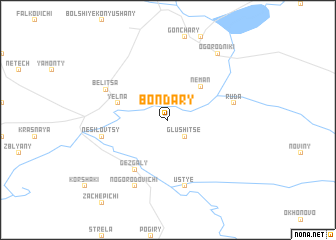map of Bondary