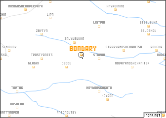 map of Bondary