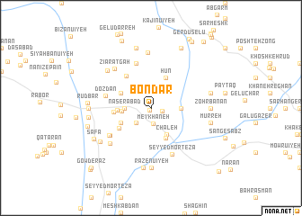 map of Bondar