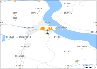 map of Bondelia