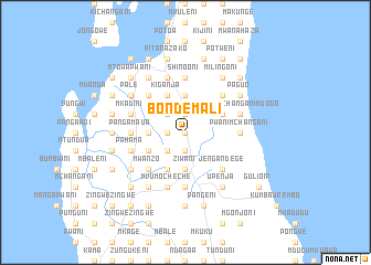 map of Bondemali